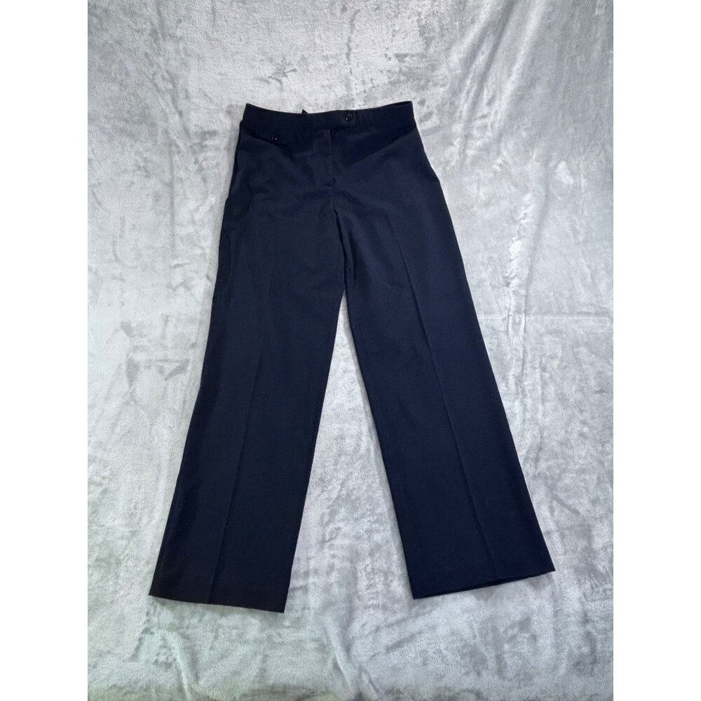 Counterparts pants women's 10P Navy Blue Pleated Trousers